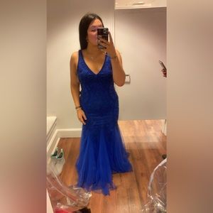 Blue Prom Dress